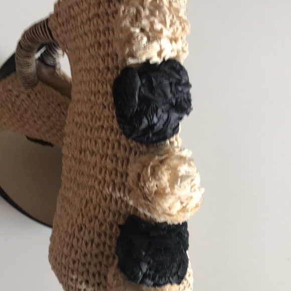 Topshop straw pom-pom purse - Picture 4 of 15